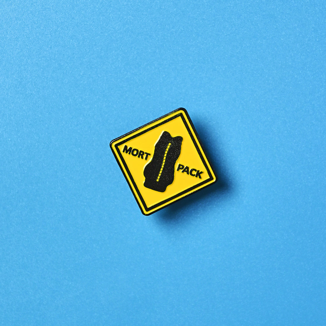 MORTIPACK Pin badge