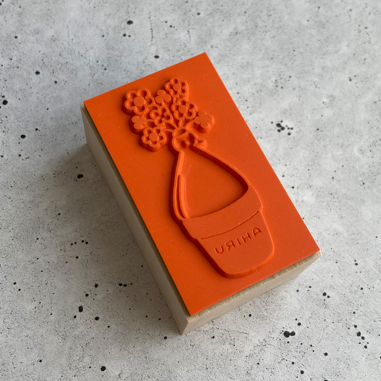 Rubber Stamp Flower【AHIRU LIFE.】