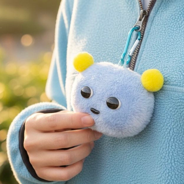 Korochan Face Keychain Standard Color