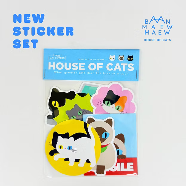 Sticker set - Mixed (Blue Ver.)
