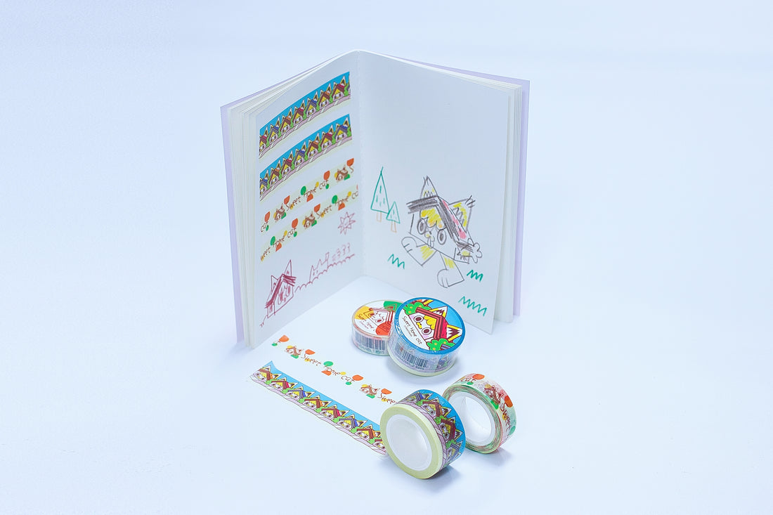 Masking tape ~Sweet home cat~
