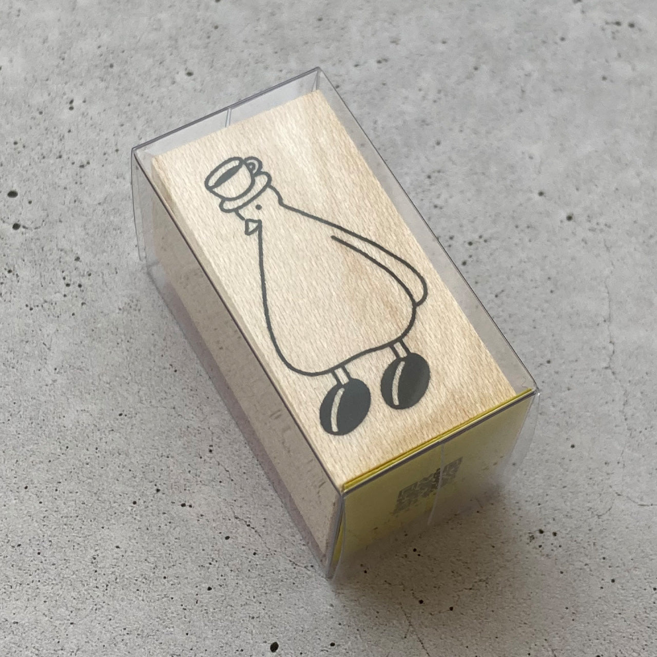 Rubber Stamp Coffee Bean Shoes【AHIRU LIFE.】