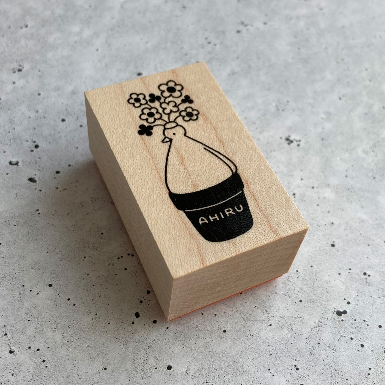 Rubber Stamp Flower【AHIRU LIFE.】
