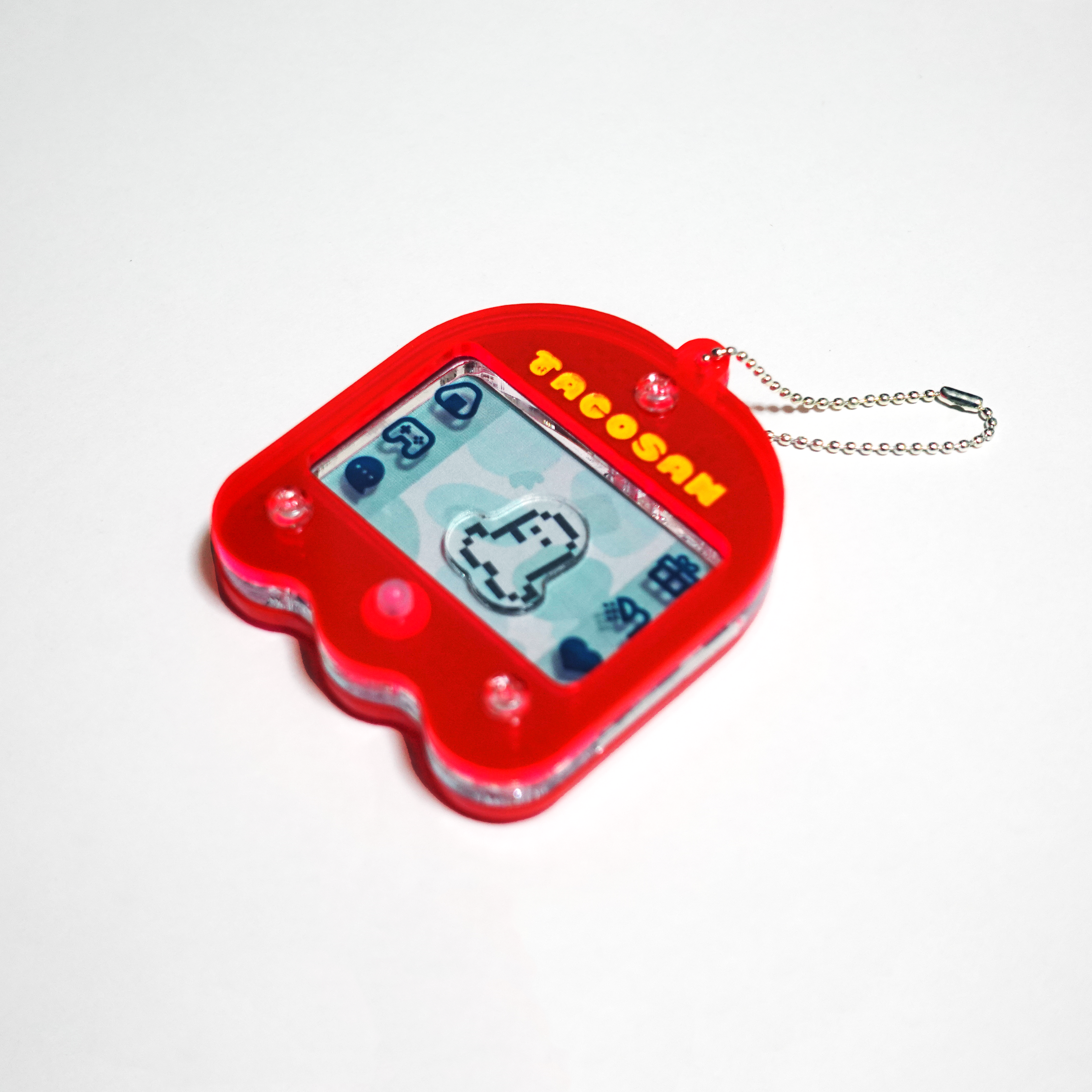 Octopus Sausage Virtual Pet-Style Acrylic Keychain -mazaruya(こんざい)-