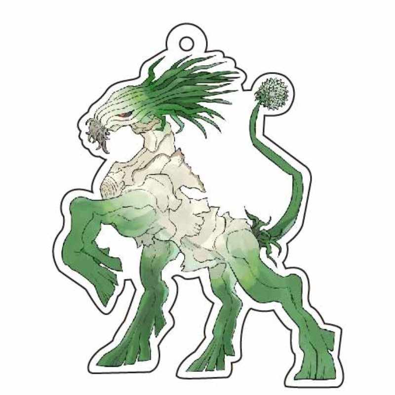 Vegetarian Acrylic Keychain1