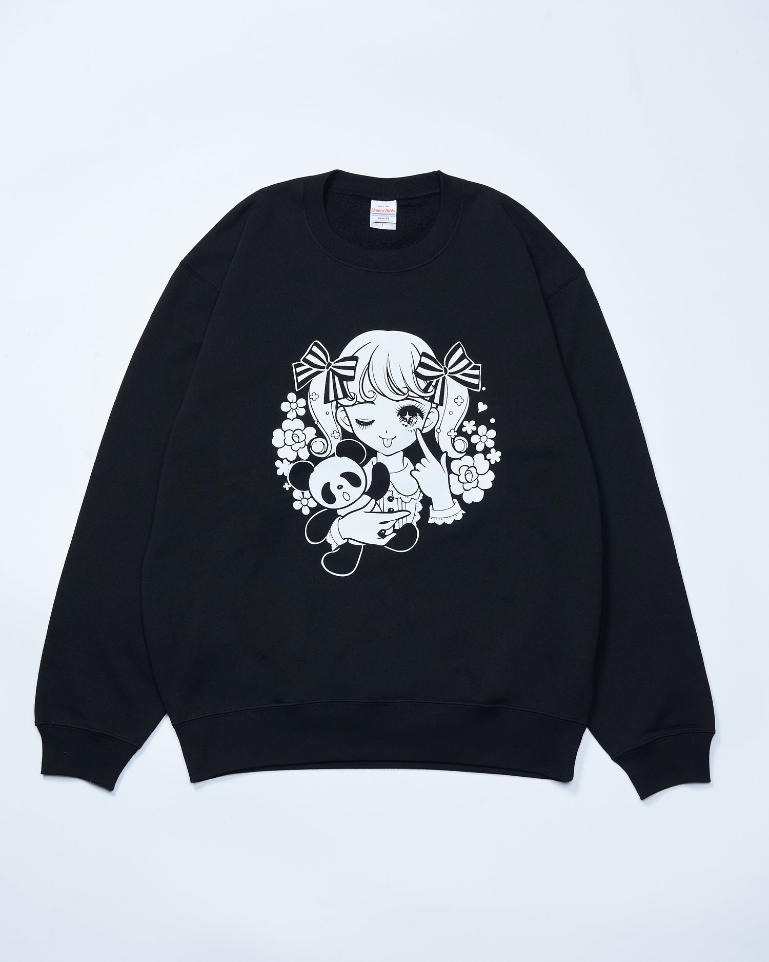 [omakeboshi] Sweatshirt –Black