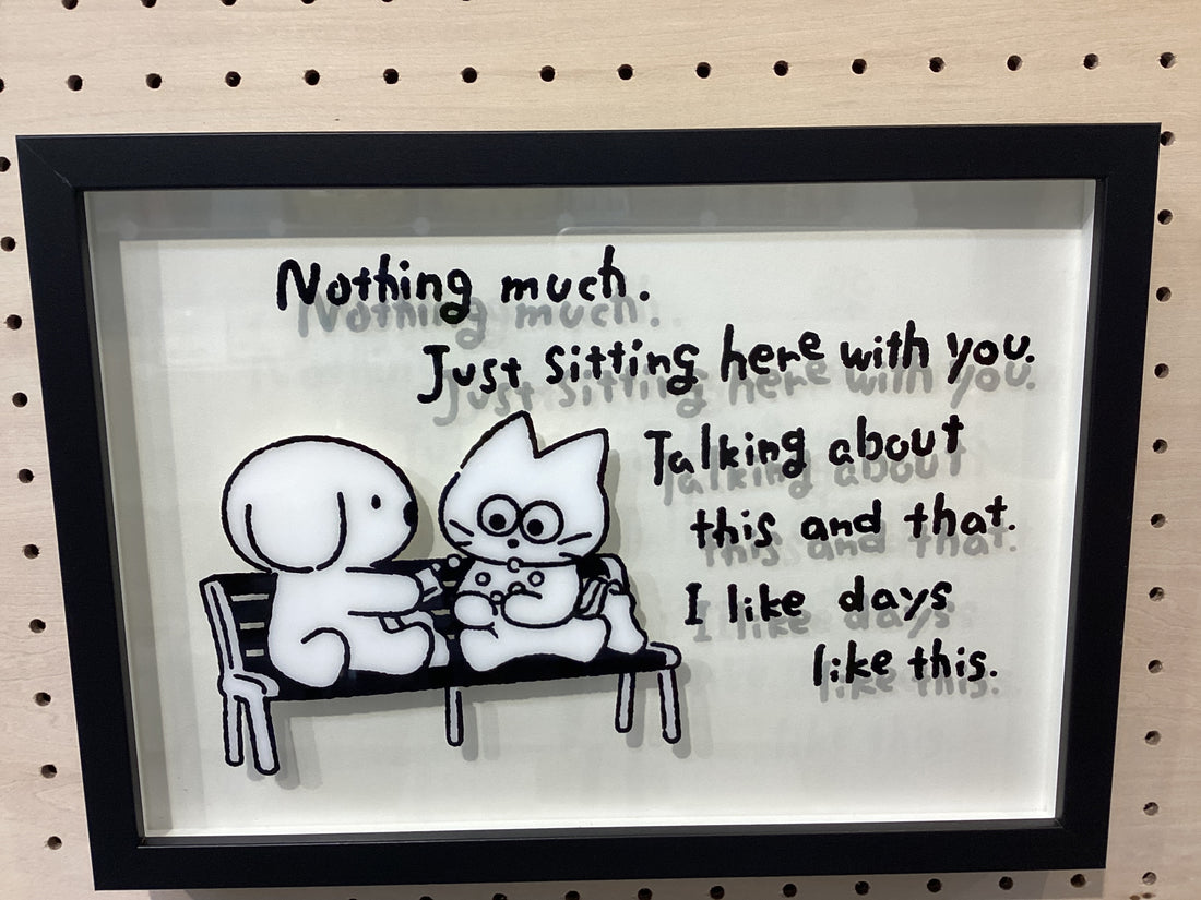 21cm × 30cm Cel Art (Framed)【Bumpy】