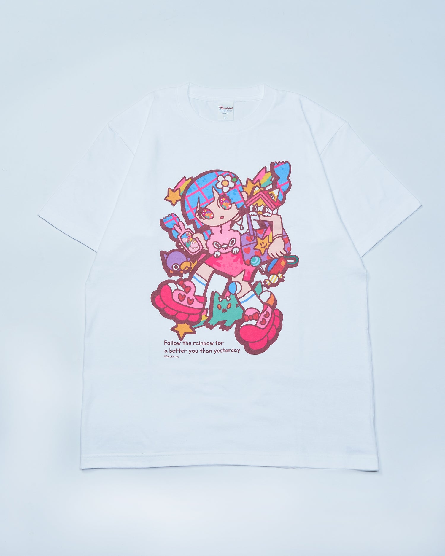 Follow the Rainbow- t-shirt