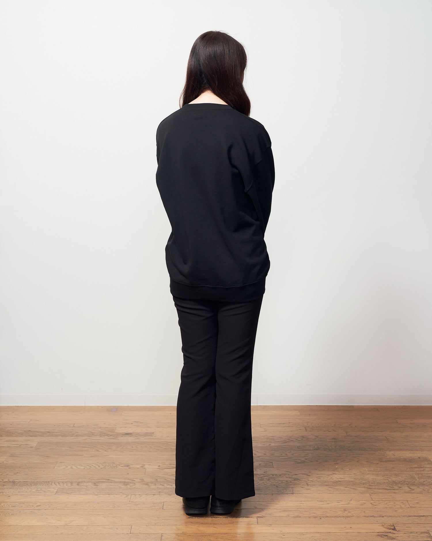 [omakeboshi] Sweatshirt –Black