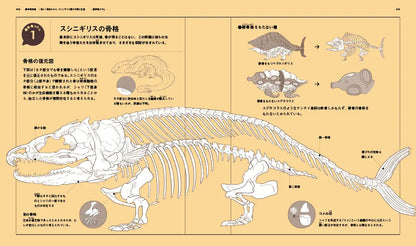 擬恐竜図鑑　新しく発見された、スシニギリス類の分類と生態 著：クマコロ