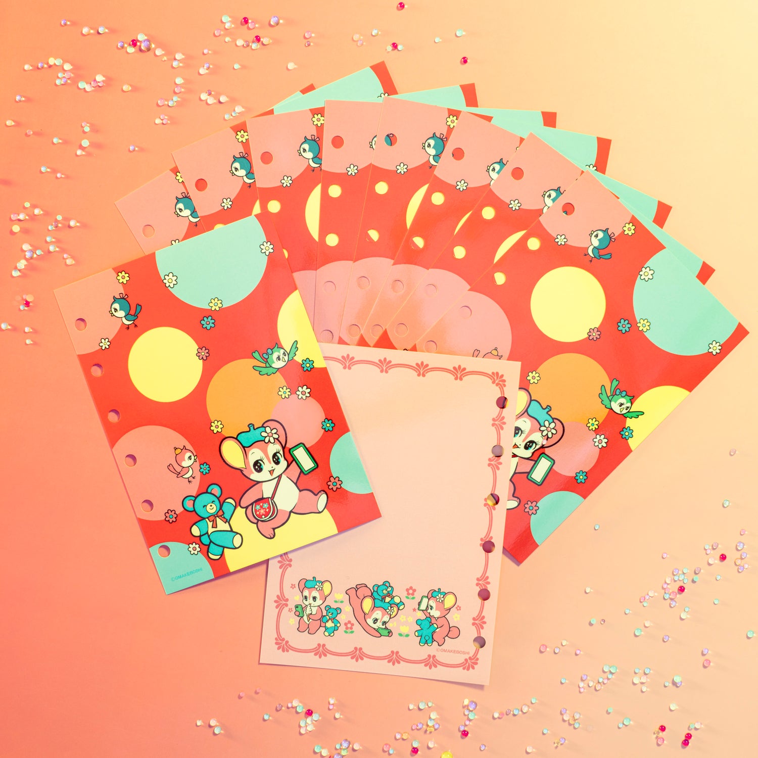 シール帳リフィル10枚セット【おまけ星】