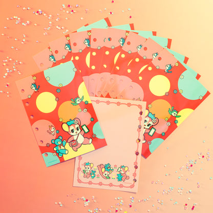 シール帳リフィル10枚セット【おまけ星】