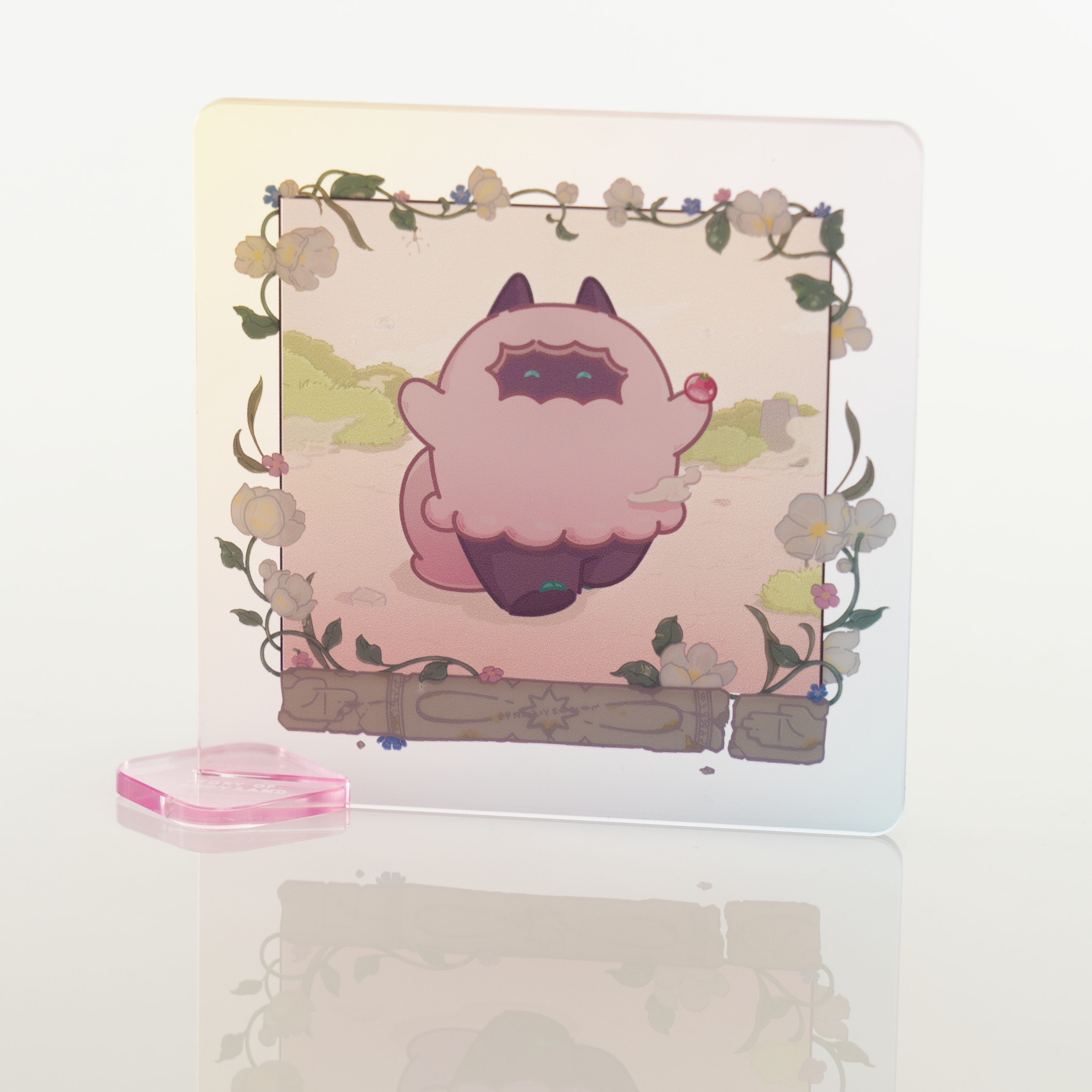 STORY OF FOGGY LAND　Acrylic Coaster with stand [5 Types] - moya