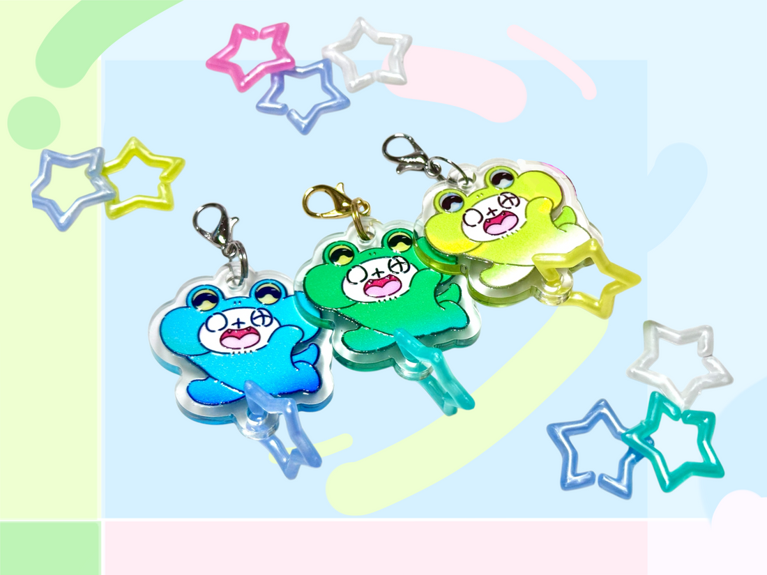 ミチくろりあミニアクリルチャーム