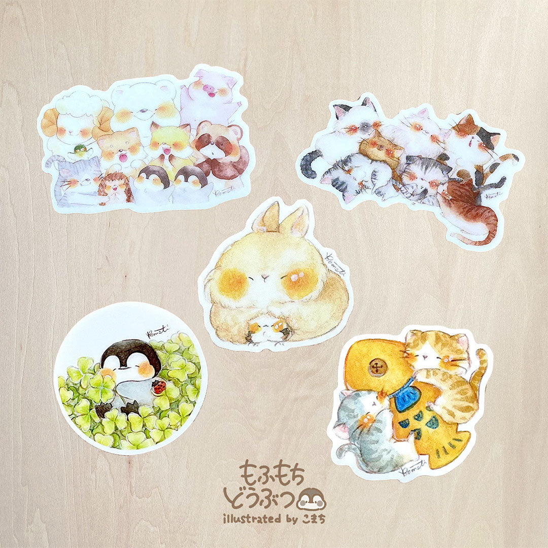 Waterproof & Weatherproof Stickers【komati】