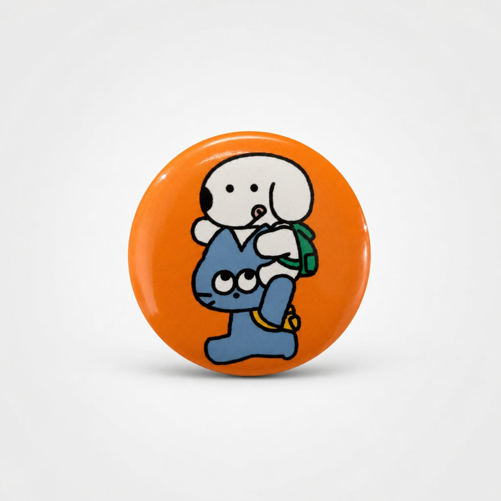 Badge_Orange【Bumpy】