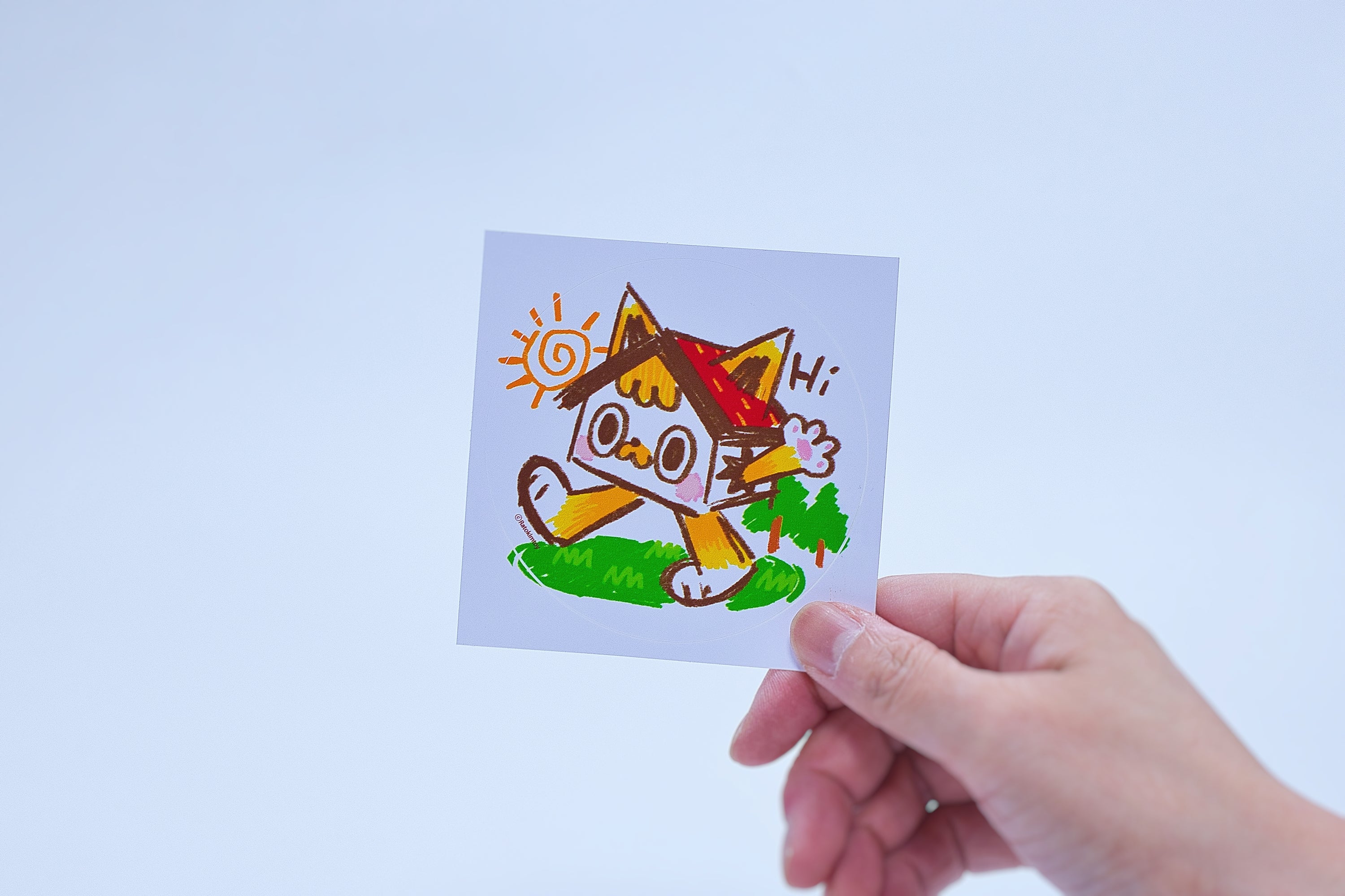 Sweet home cat sticker - 1 [Walking]
