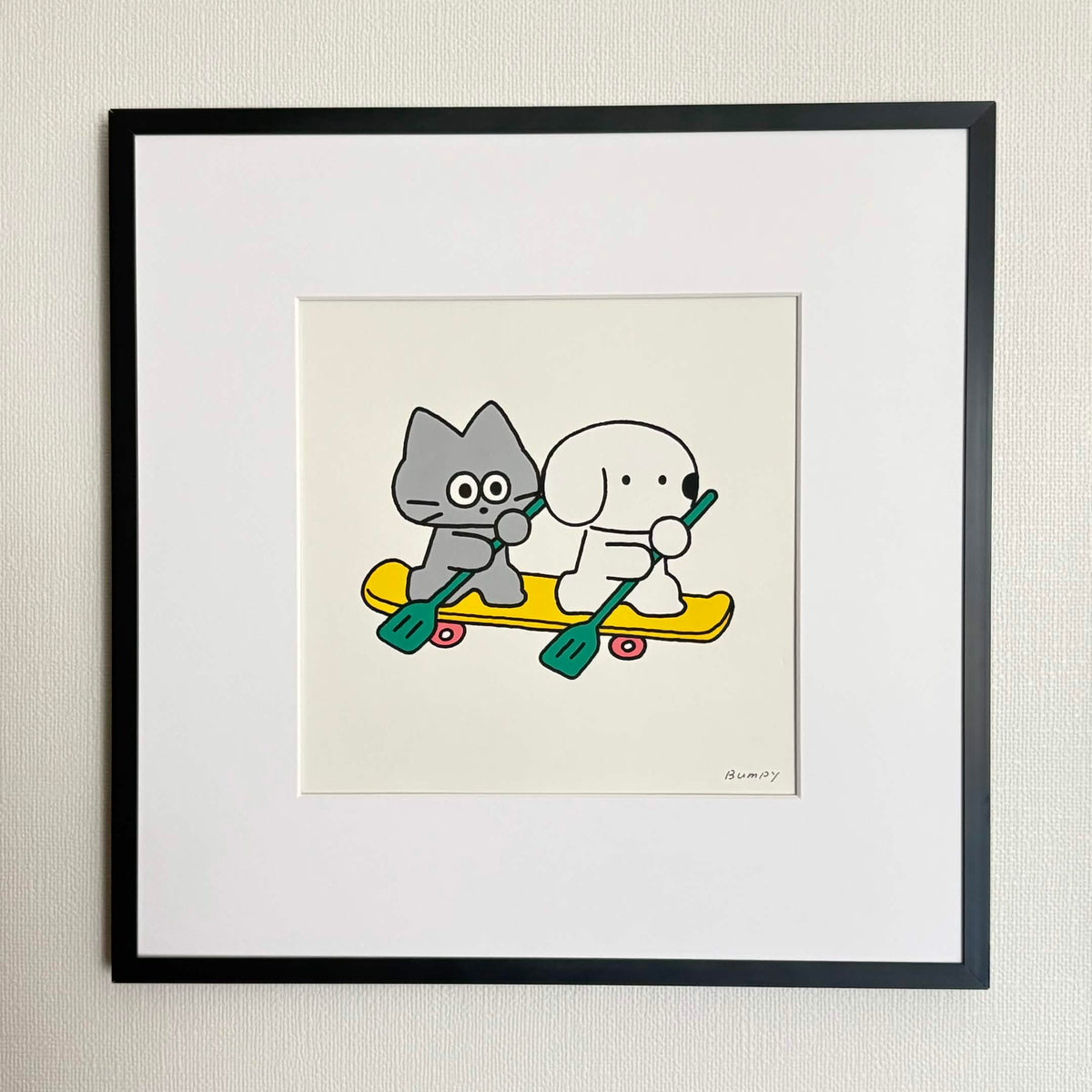 32cm × 32cm (Framed)【Bumpy】
