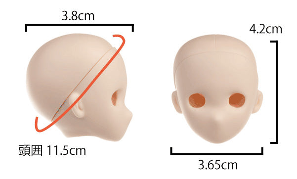 FR-01 head ivory