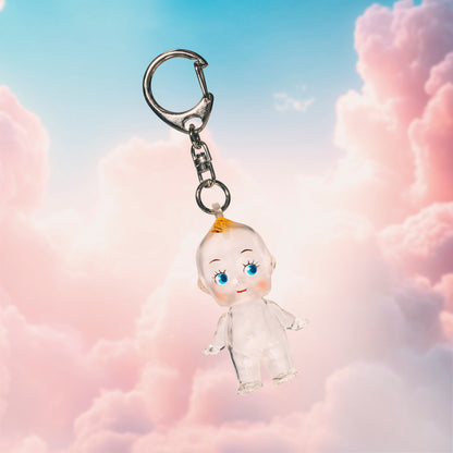 Obitsu Kewpie 5cm Clear with Key Ring