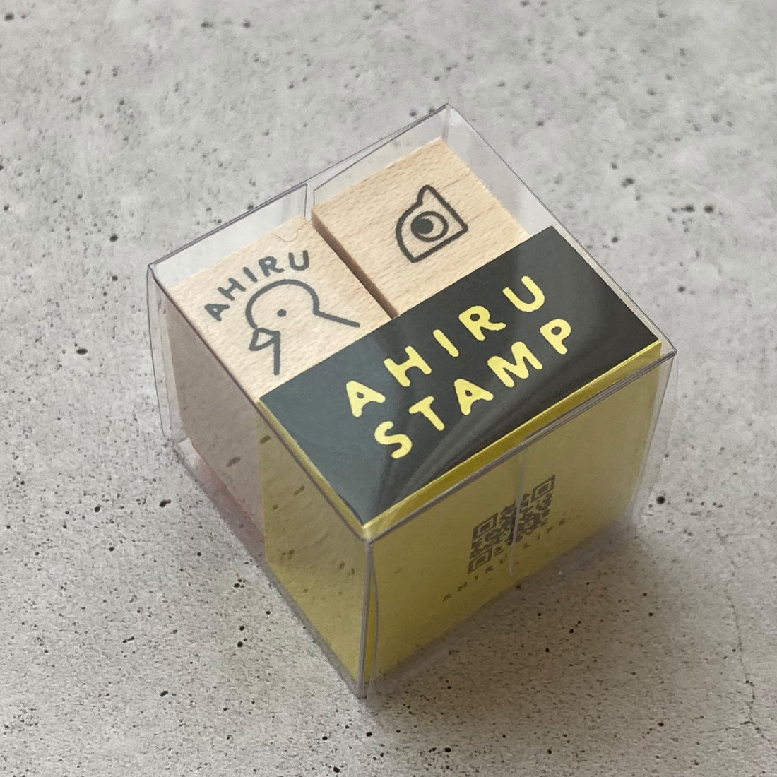 [Set of 2] Rubber Stamp 【AHIRU LIFE.】