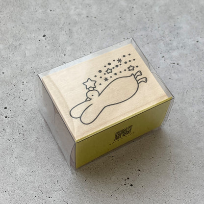 Rubber Stamp 　Shooting Star【AHIRU LIFE.】