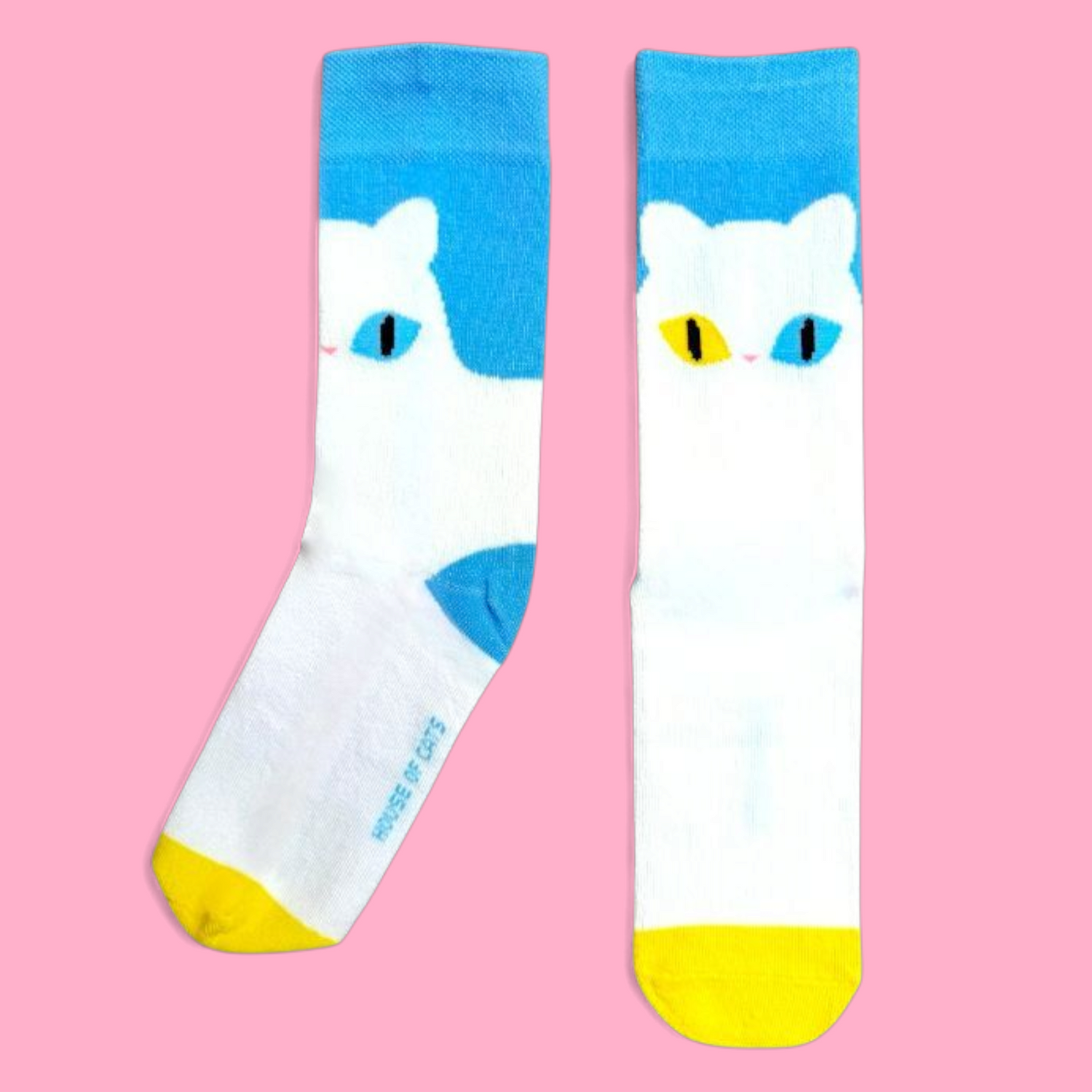 Crew Socks - Khao Manee Cat