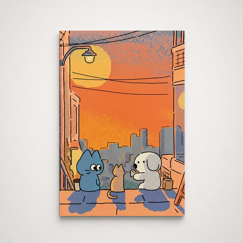 RGB_PostCard2_Yuyake【Bumpy】