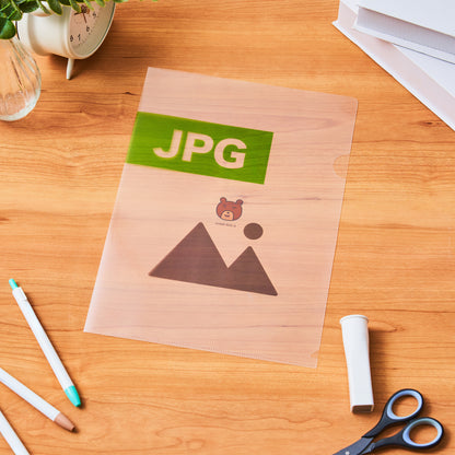 Sekino A4 Clear File (JPG Ver.)