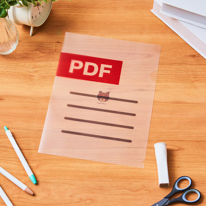 せきの　A4クリアファイル　pdf