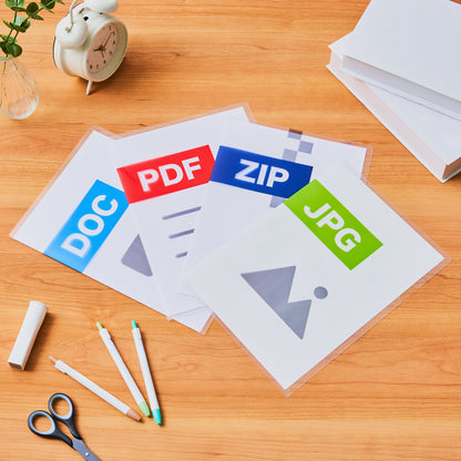 せきの　A4クリアファイル　zip