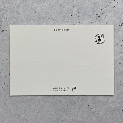 【Letterpress Printing】Postcard "Toothpaste"