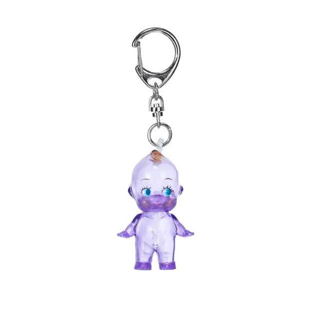 5cm  Colored Clear Purple Obitsu Kewpie Doll