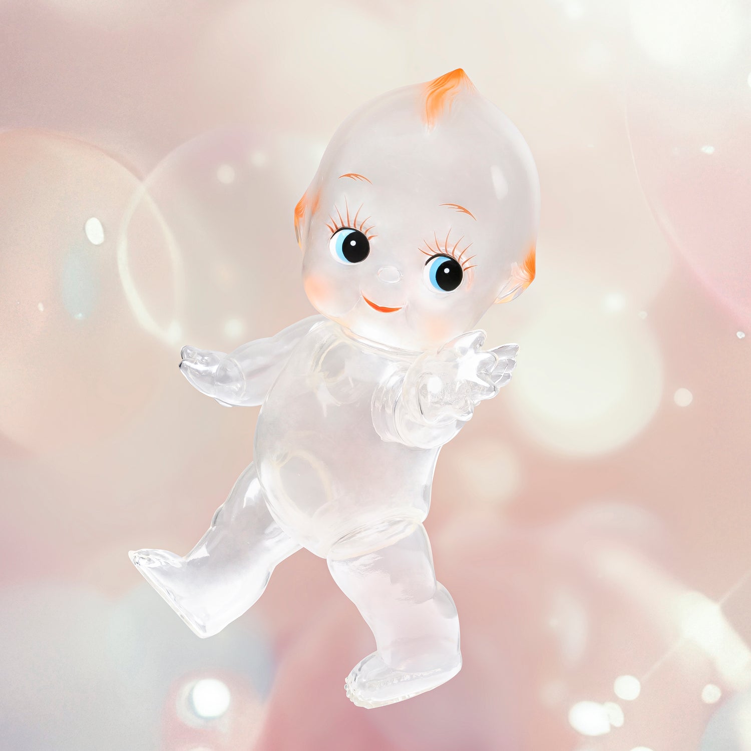 25cm Clear Obitsu Kewpie