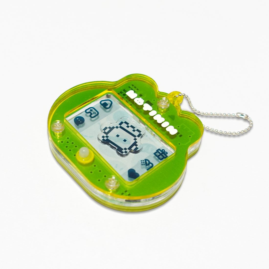 Mochikinchaku Virtual Pet-Style Acrylic Keychain -mazaruya(こんざい)-