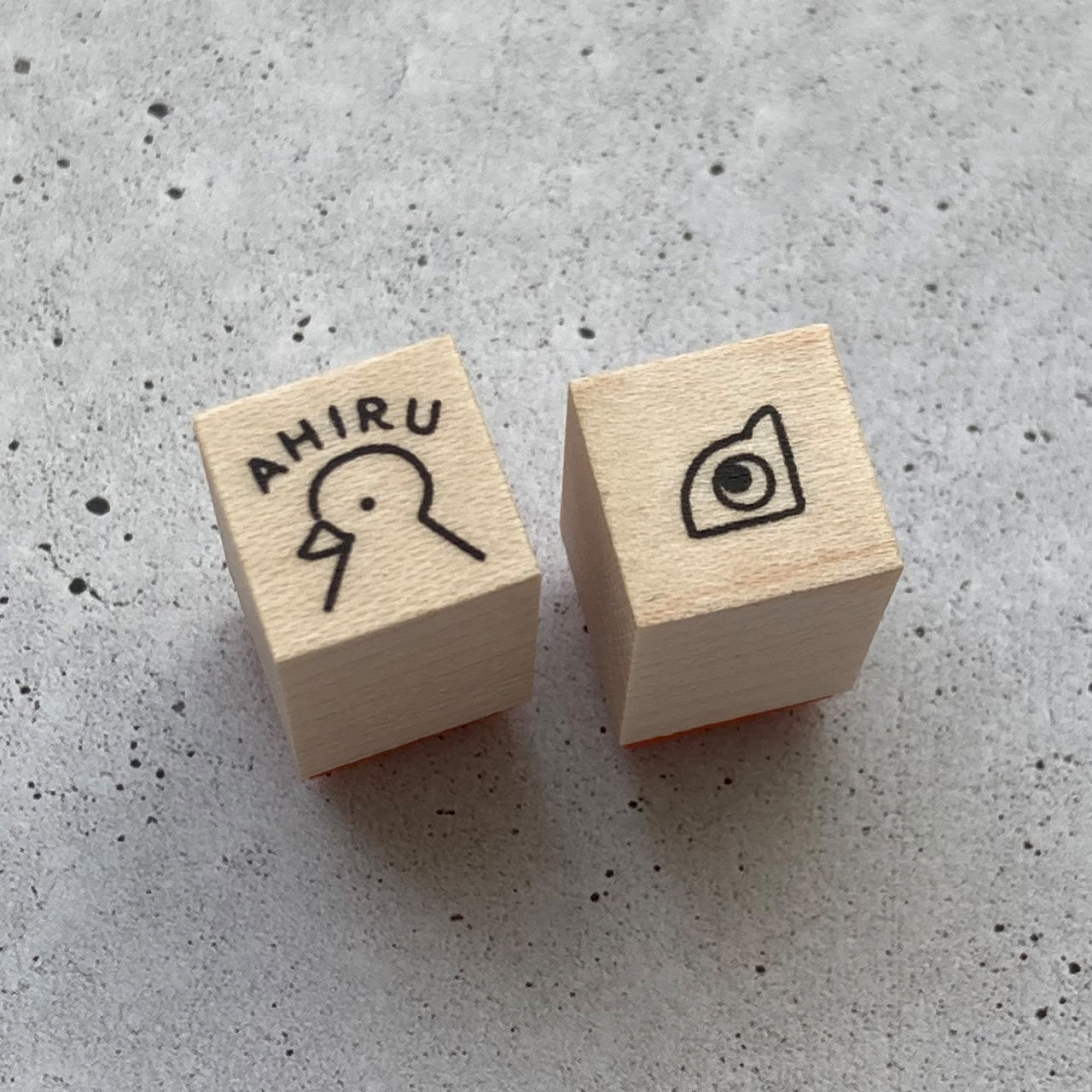 【２個セット】ラバースタンプ